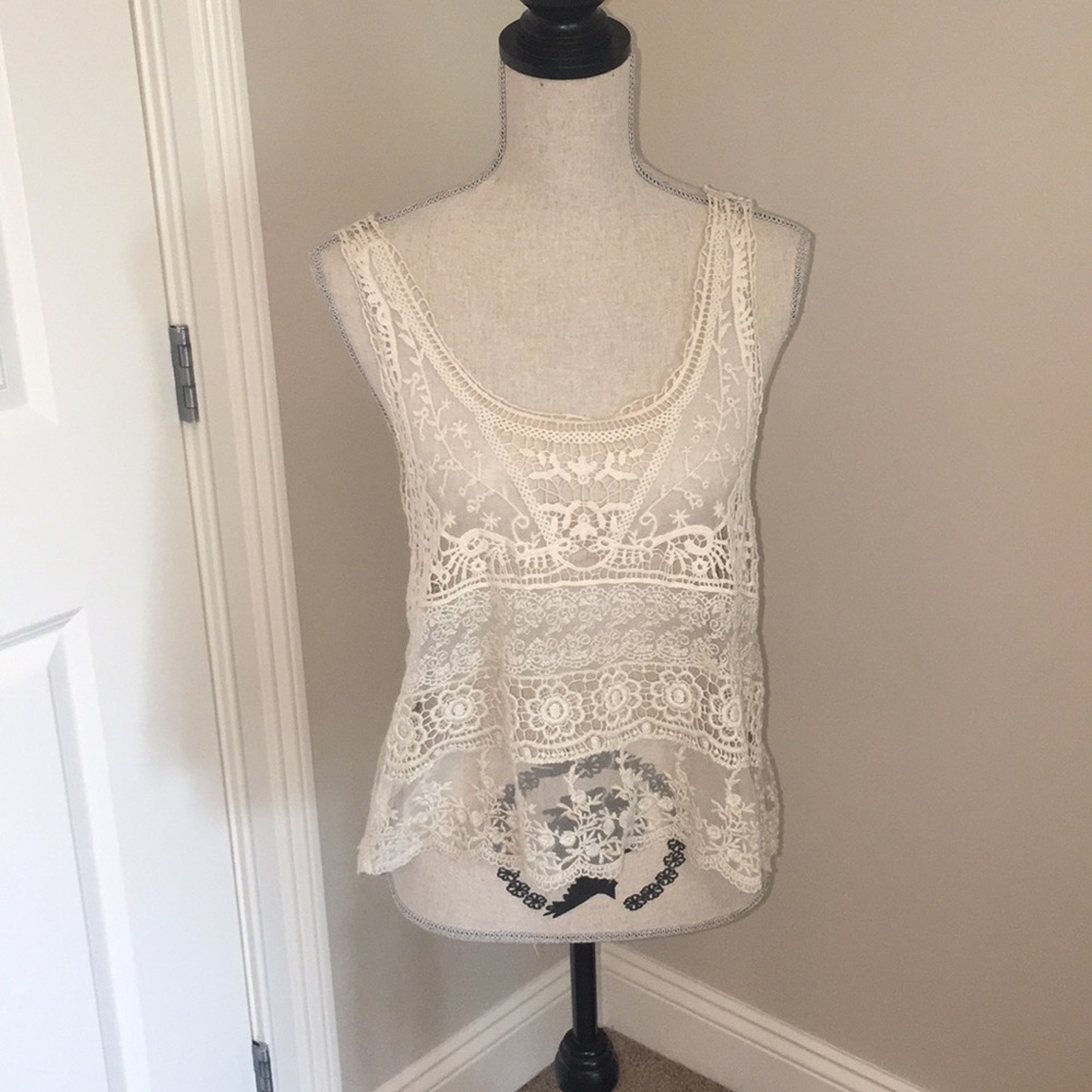 Beautiful Lace Tank Top